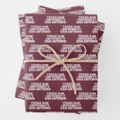Texas A&M University - San Antonio Geschenkpapier Set (Beispiel)