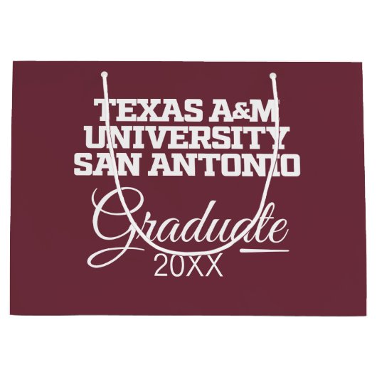 Texas A&M University - San Antonio Große Geschenktüte (Vorderseite)