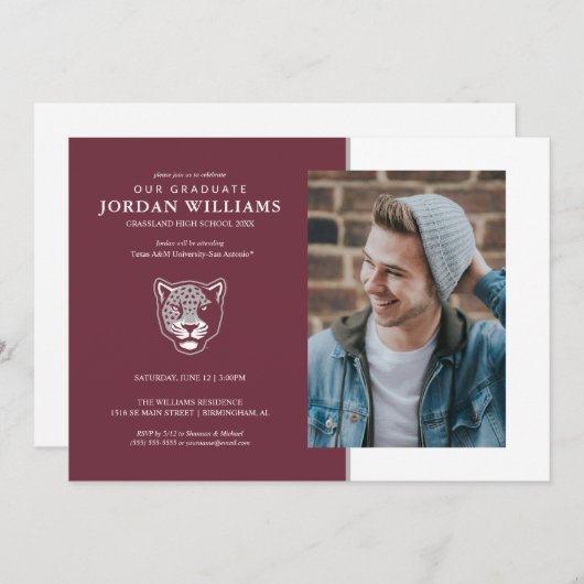 Texas A&M University - San Antonio | Jaguars Ankündigung (Vorne/Hinten)