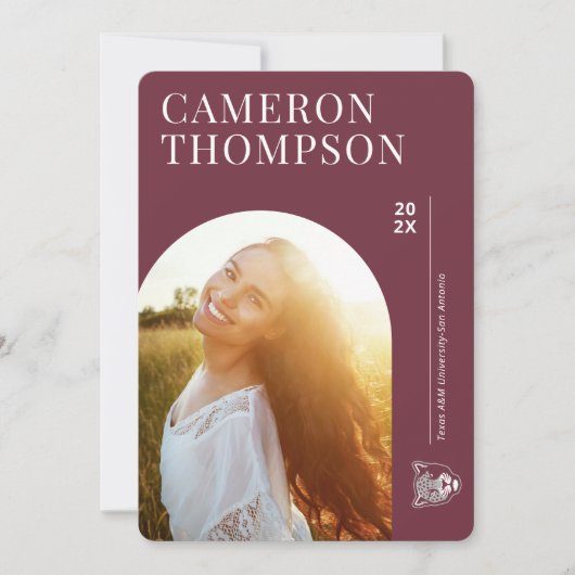 Texas A&M University - San Antonio | Jaguars Einladung (Vorderseite)