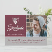 Texas A&M University - San Antonio | Jaguars Einladung (Stehend Vorderseite)