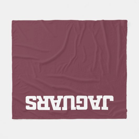 Texas A&M University - San Antonio Jaguars Fleecedecke (Vorderseite (Horizontal))