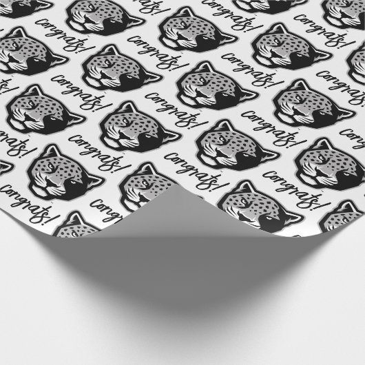 Texas A&M University - San Antonio | Jaguars Geschenkpapier (Ecke)