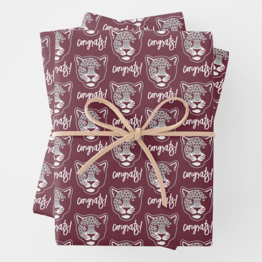 Texas A&M University - San Antonio | Jaguars Geschenkpapier Set (Beispiel)