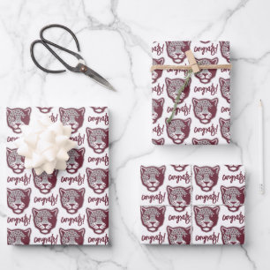 Texas A&M University - San Antonio   Jaguars Geschenkpapier Set