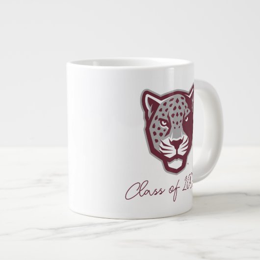 Texas A&M University - San Antonio | Jaguars Jumbo-Tasse (Vorderseite Rechts)