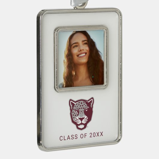 Texas A&M University - San Antonio | Jaguars Rahmen-Ornament Silber (Rechts)