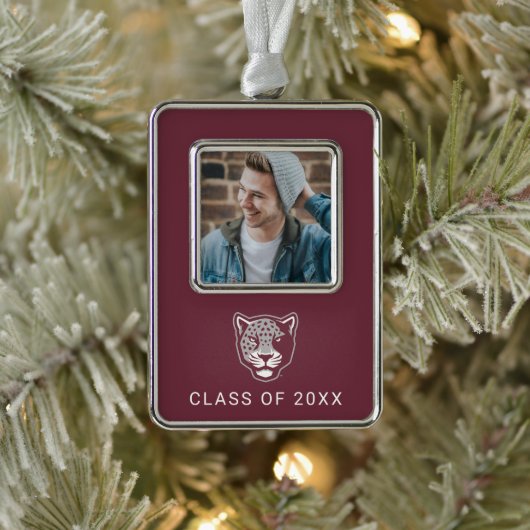 Texas A&M University - San Antonio | Jaguars Rahmen-Ornament Silber (Baum)