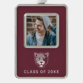 Texas A&M University - San Antonio | Jaguars Rahmen-Ornament Silber (Vorderseite)
