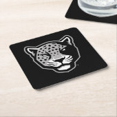 Texas A&M University - San Antonio | Jaguars Rechteckiger Pappuntersetzer (angewinkelt)