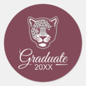 Texas A&M University - San Antonio | Jaguars Runder Aufkleber (Vorderseite)