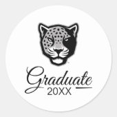 Texas A&M University - San Antonio | Jaguars Runder Aufkleber (Vorderseite)