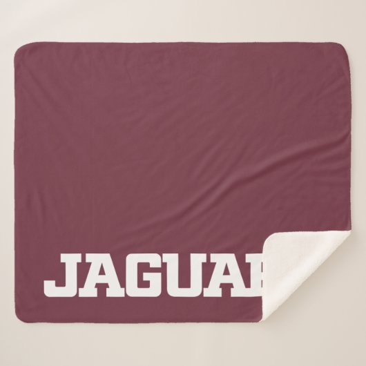 Texas A&M University - San Antonio Jaguars Sherpadecke (Vorderseite (Horizontal))