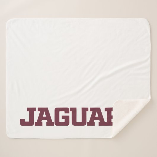 Texas A&M University - San Antonio Jaguars Sherpadecke (Vorderseite (Horizontal))