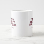 Texas A&M University - San Antonio Jumbo-Tasse (Vorderseite)