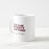 Texas A&M University - San Antonio Kaffeetasse (Vorderseite Links)