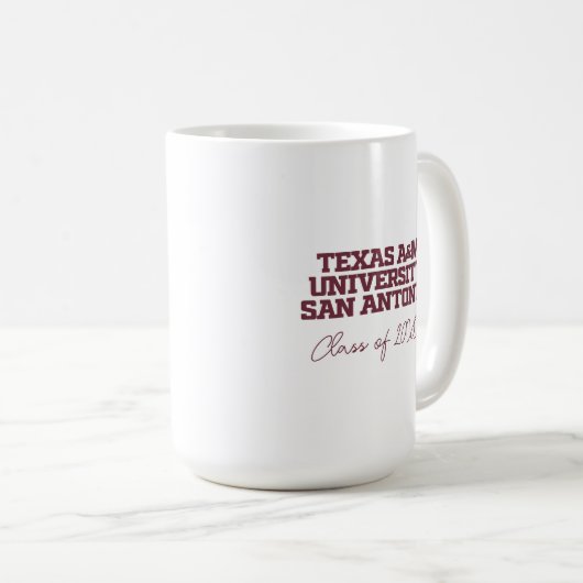 Texas A&M University - San Antonio Kaffeetasse (VorderseiteRechts)