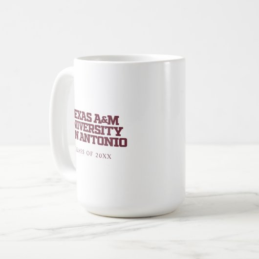 Texas A&M University - San Antonio Kaffeetasse (Vorderseite Links)