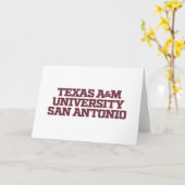 Texas A&M University - San Antonio Karte (Gelbe Blume)