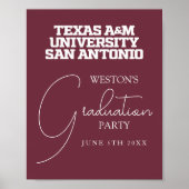 Texas A&M University - San Antonio Poster (Vorne)