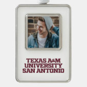 Texas A&M University - San Antonio Rahmen-Ornament Silber (Vorderseite)