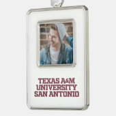 Texas A&M University - San Antonio Rahmen-Ornament Silber (Links)
