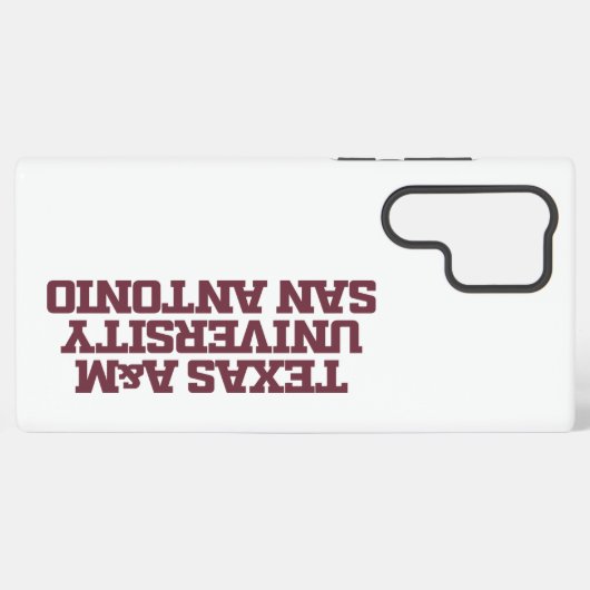 Texas A&M University - San Antonio Samsung Galaxy Hülle (Rückseite (Horizontal))