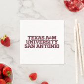 Texas A&M University - San Antonio Serviette (Beispiel)