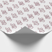 Texas A&M University - San Antonio | Staat-Logo Geschenkpapier (Ecke)