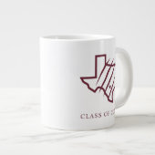 Texas A&M University - San Antonio | Staat-Logo Jumbo-Tasse (Vorderseite Rechts)