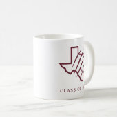Texas A&M University - San Antonio | Staat-Logo Kaffeetasse (VorderseiteRechts)