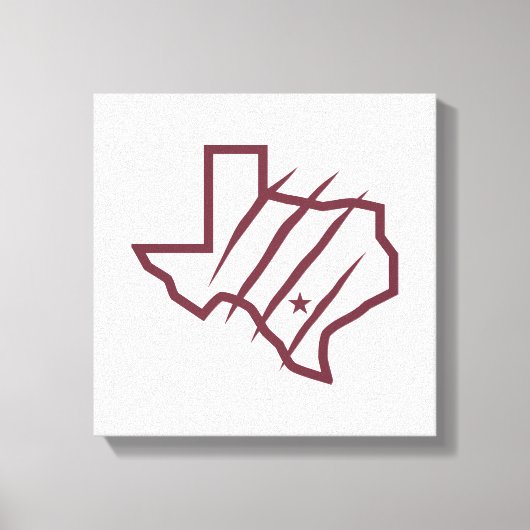 Texas A&M University - San Antonio | Staat-Logo Leinwanddruck (Vorderseite)