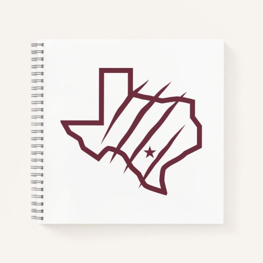 Texas A&M University - San Antonio | Staat-Logo Notizblock (Vorderseite)
