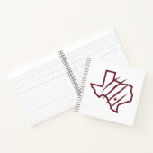 Texas A&M University - San Antonio | Staat-Logo Notizblock (Innenseite)