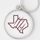 Texas A&M University - San Antonio | Staat-Logo Schlüsselanhänger (Vorne)
