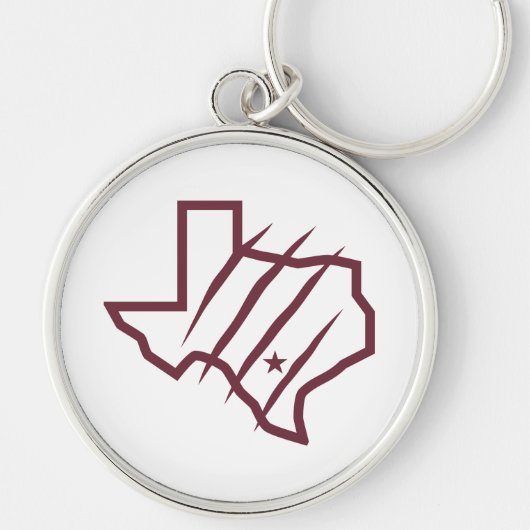 Texas A&M University - San Antonio | Staat-Logo Schlüsselanhänger (Vorne)