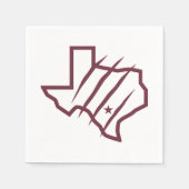 Texas A&M University - San Antonio | Staat-Logo Serviette (Vorderseite)