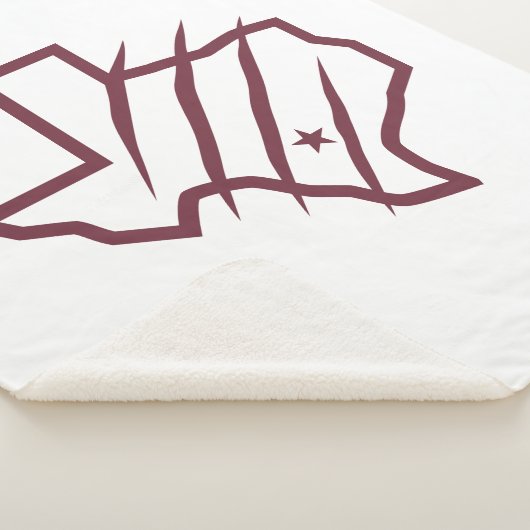Texas A&M University - San Antonio | Staat-Logo Sherpadecke (3/4)