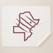 Texas A&M University - San Antonio | Staat-Logo Sherpadecke (Vorderseite (Horizontal))