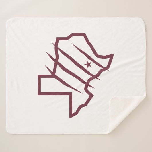 Texas A&M University - San Antonio | Staat-Logo Sherpadecke (Vorderseite (Horizontal))