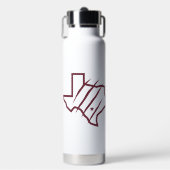 Texas A&M University - San Antonio | Staat-Logo Trinkflasche (Vorderseite)