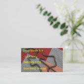 Texas-Abendessenglocke Visitenkarte (Stehend Vorderseite)