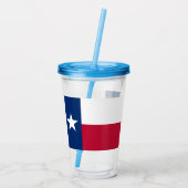 Texas Acryltrinkbecher (Rückseite)