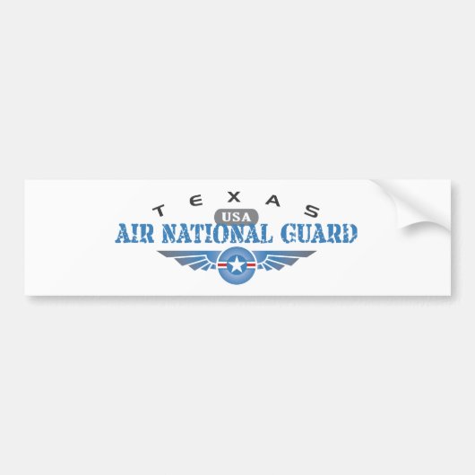 Texas Air National Guard Autoaufkleber (Vorne)