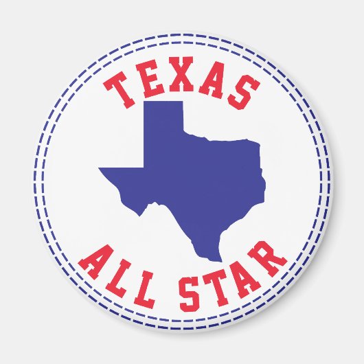 Texas All Star Magnet (Vorne)