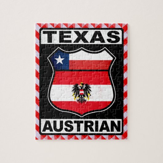 Texas-Amerikaner Jigsaw Puzzle (Vertikal)