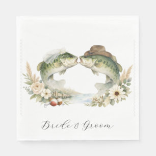 Texas Angel Hochzeit Serviette