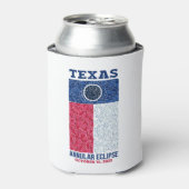 Texas Annular Eclipse Can Cooler Dosenkühler (Kanne Vorderseite)