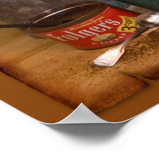 Texas Antiques Poster (Ecke)