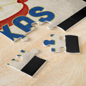 Texas Apple - Vintage Travel Puzzle (Seite)